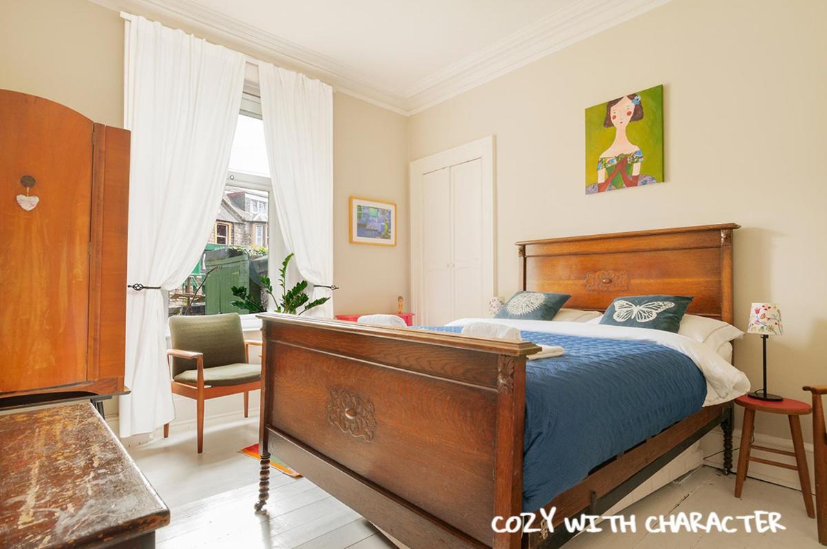 Cozy With Character Vibrant Cottage Style Flat At Leith Links Park EDI Exterior foto